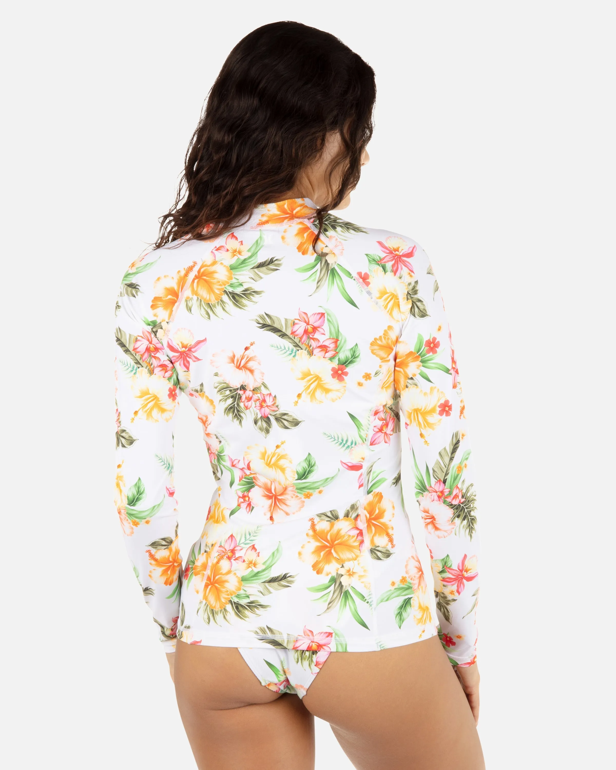 Malia Zip Front Rashguard sold by Hurley product image thumbnail 2