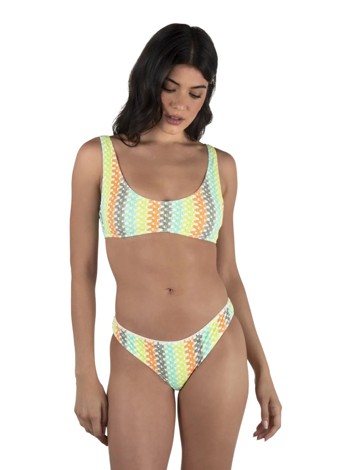 Stripe Crochet Scrunch Moderate Bottom sold by Hurley product image thumbnail 2