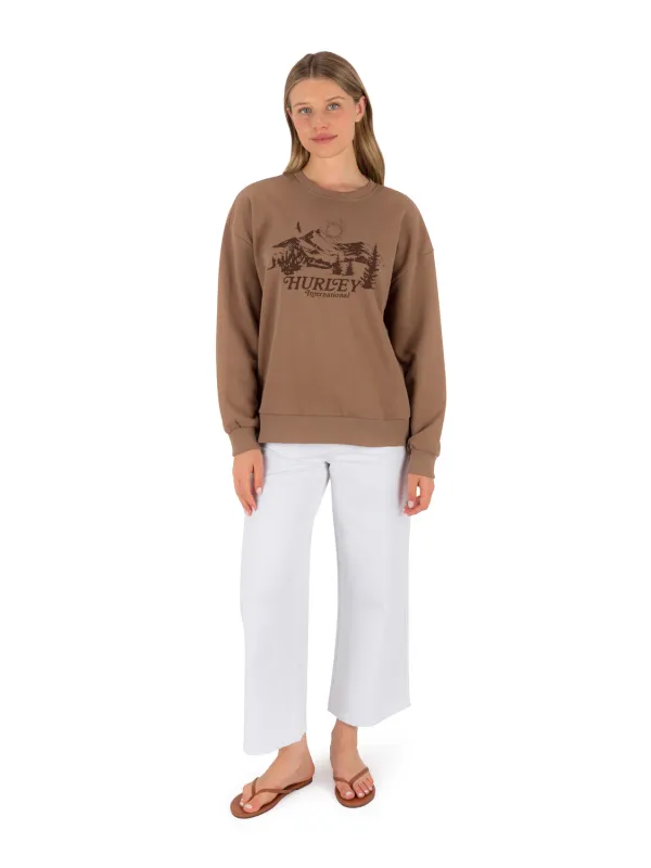 Escapism Oversize Crew sold by Hurley