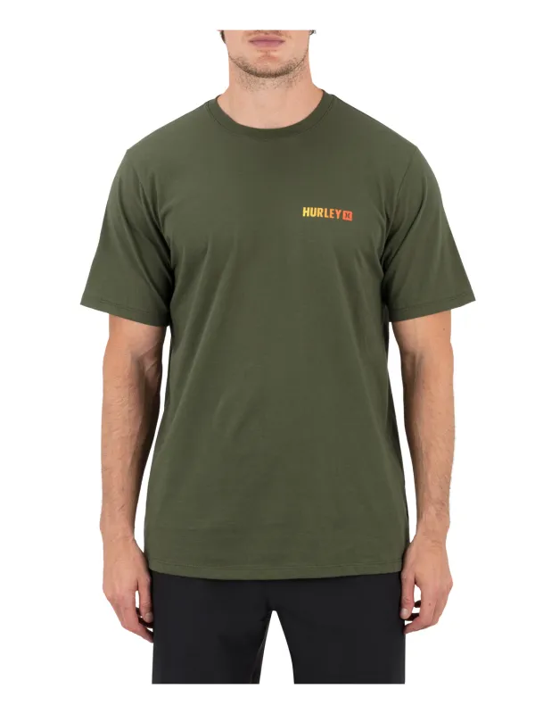 Fern Gradient Short Sleeve made by Hurley