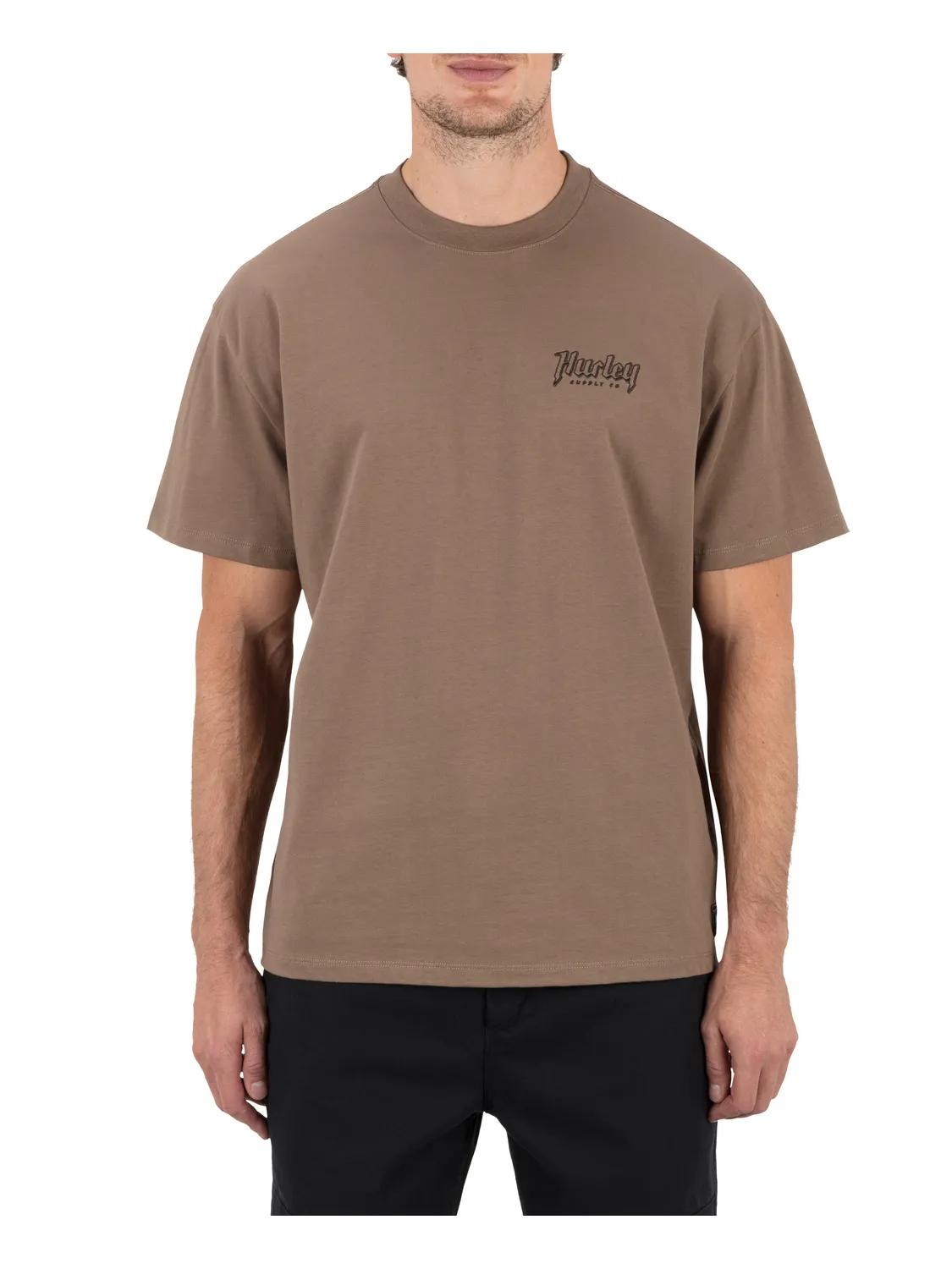Built Outline Short Sleeve T-Shirt sold by Hurley