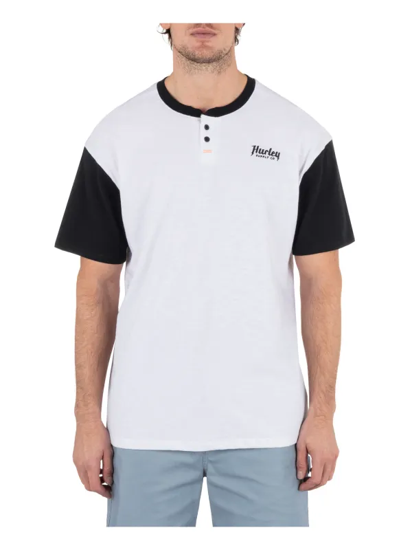 Merchant Henley Short Sleeve sold by Hurley