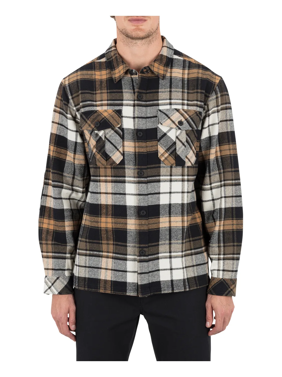 Santa Cruz Seaside Flannel Long Sleeve sold by Hurley
