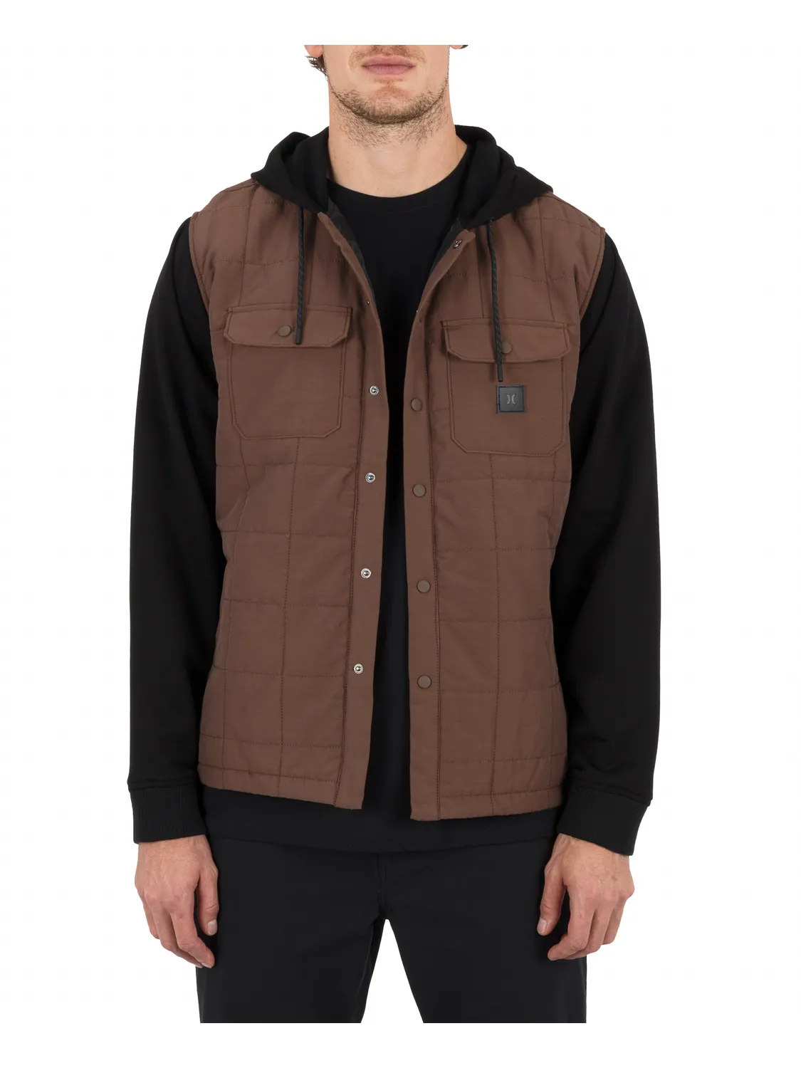 Santa Cruz Quilted Hooded Jacket sold by Hurley