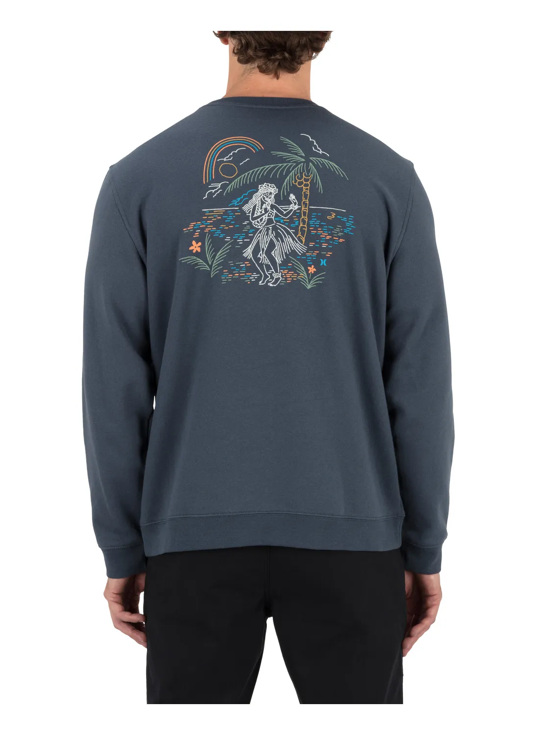 Hula In Paradise Crewneck Sweatshirt sold by Hurley product image thumbnail 2