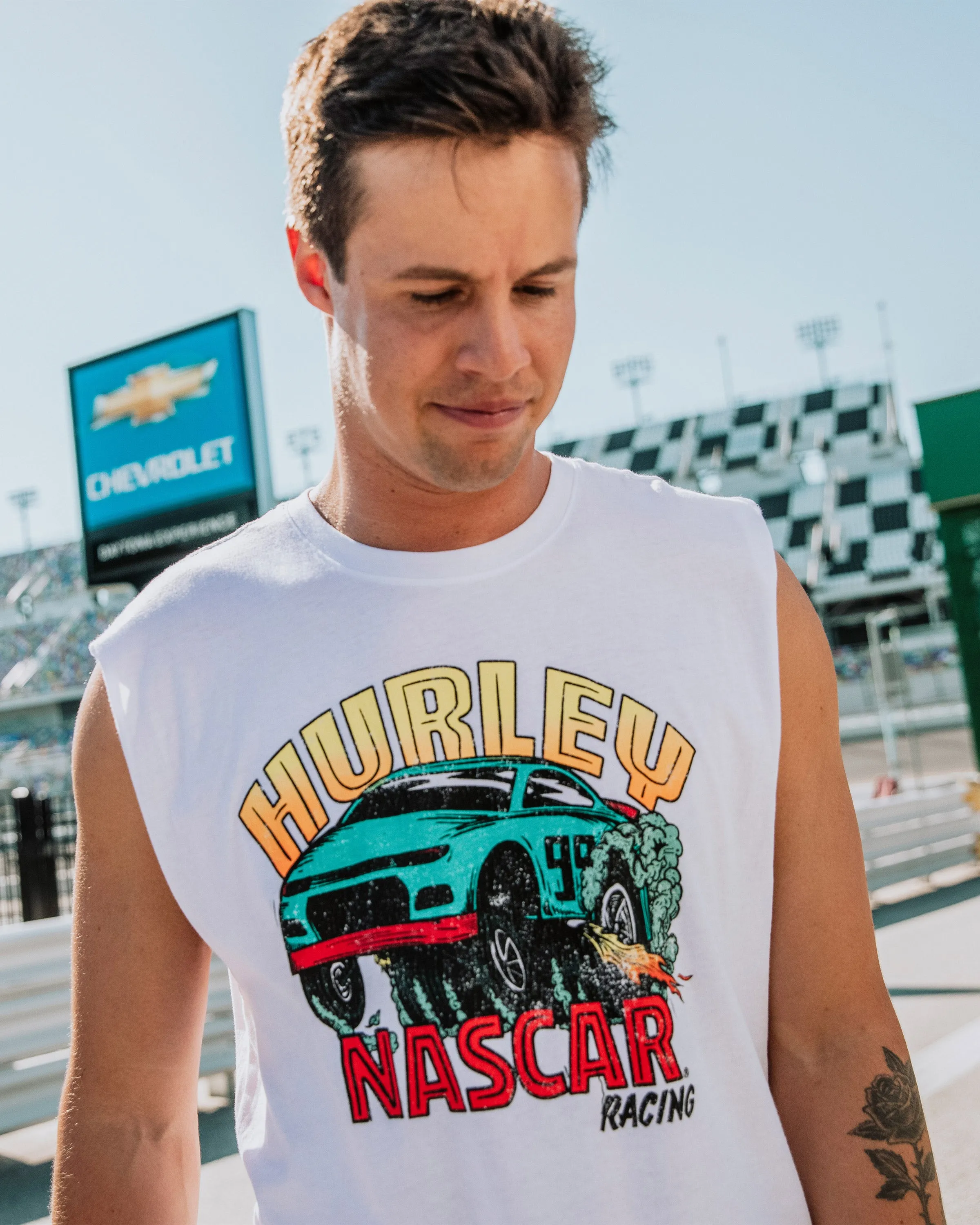 Nascar Everyday Only Rippin Muscle Tank sold by Hurley