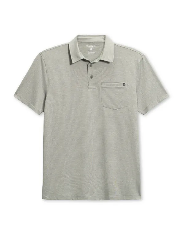 One & Only Spacedyed Short Sleeve Polo sold by Hurley