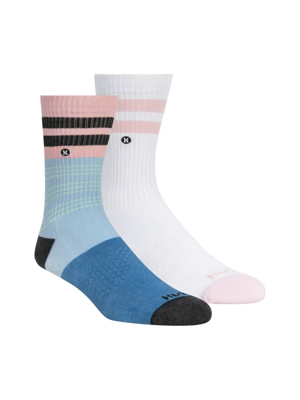 Extended Terry Crew Socks (2 Pack) sold by Hurley