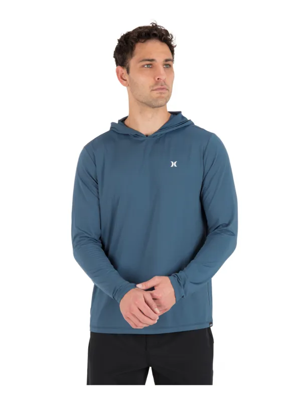 Hybrid Hooded UPF Long Sleeve made by Hurley