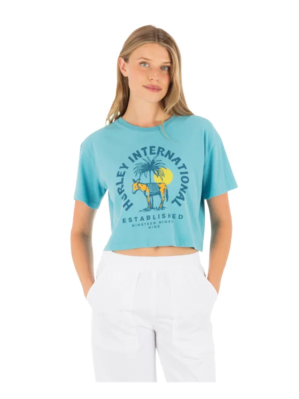 Burro Boxy Crop Tee sold by Hurley