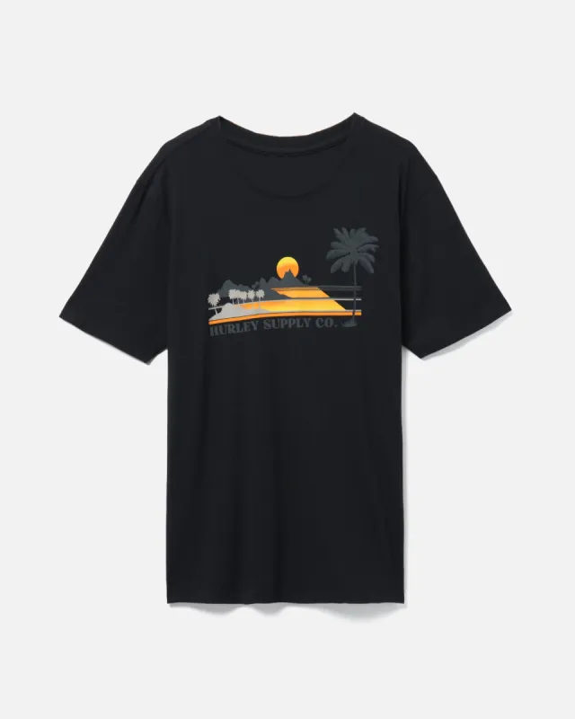 Everyday Washed Horizon Short Sleeve T-Shirt sold by Hurley