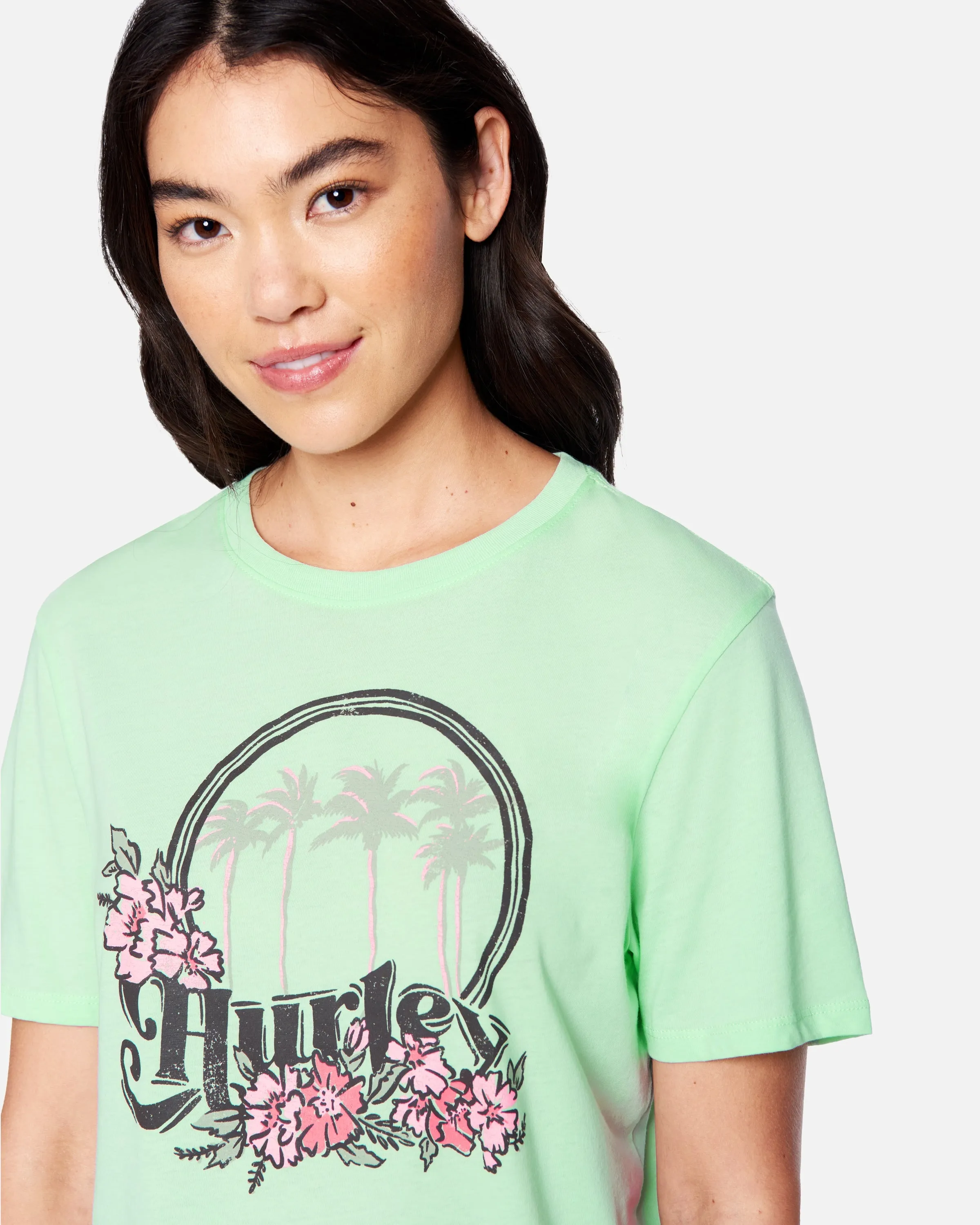Nicks Cropped Crew Short Sleeve T-Shirt sold by Hurley product image thumbnail 4