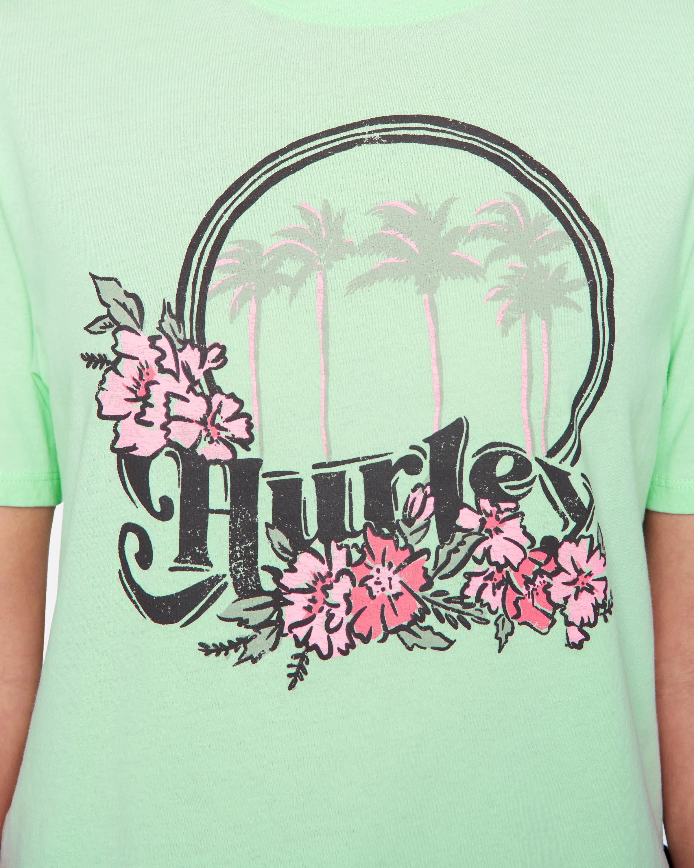 Nicks Cropped Crew Short Sleeve T-Shirt sold by Hurley product image thumbnail 5