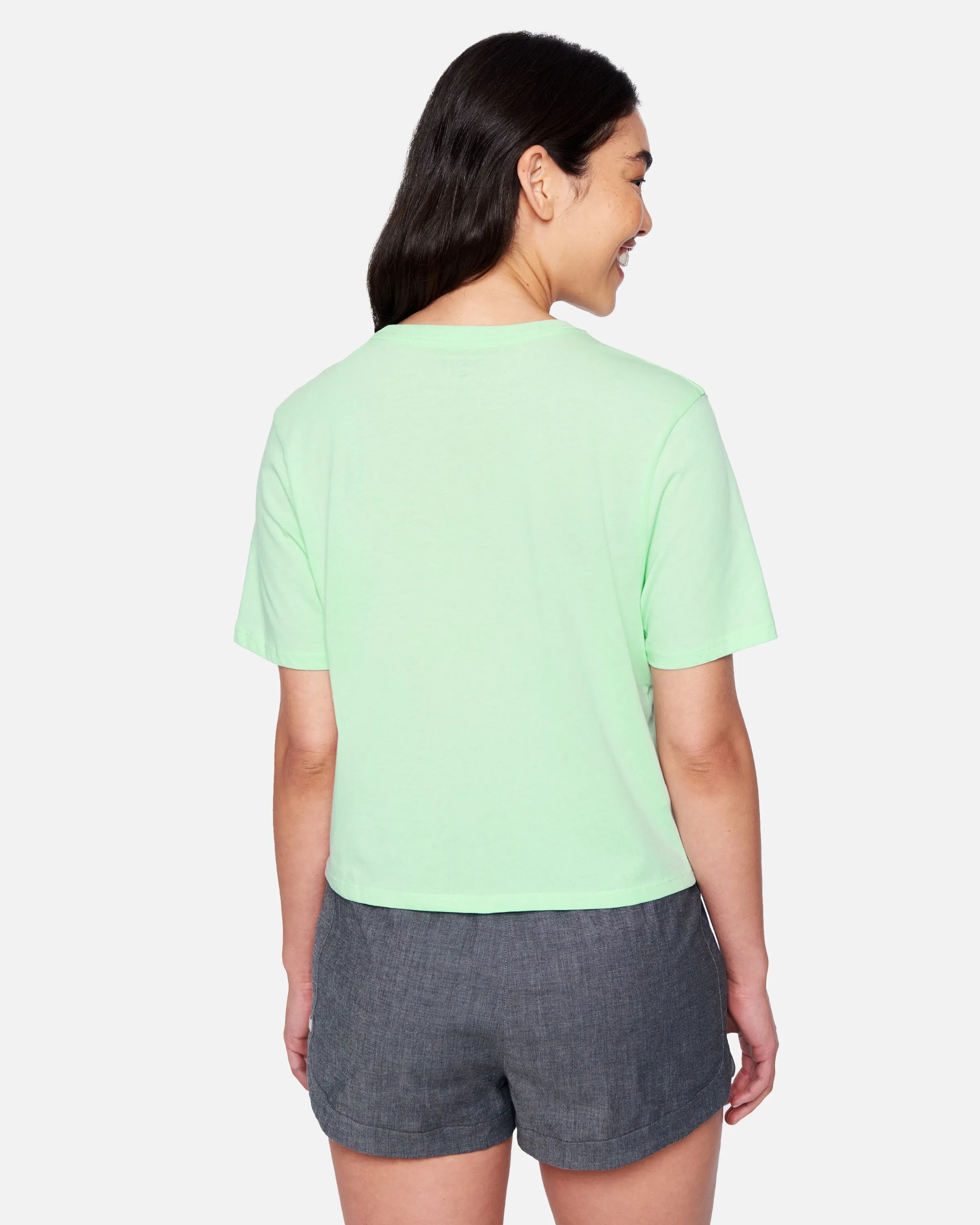 Nicks Cropped Crew Short Sleeve T-Shirt sold by Hurley product image thumbnail 2