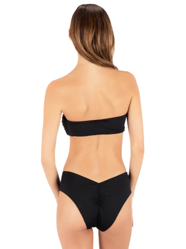 Solid V Moderate Hiphugger Bottom sold by Hurley