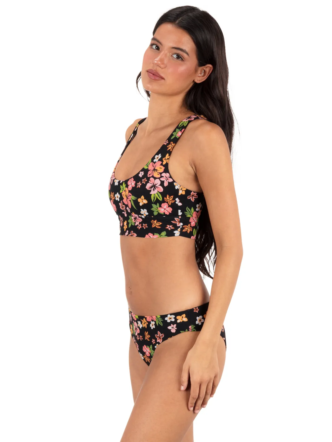 Max Hibiscus Dream Longline Bralette sold by Hurley product image thumbnail 2