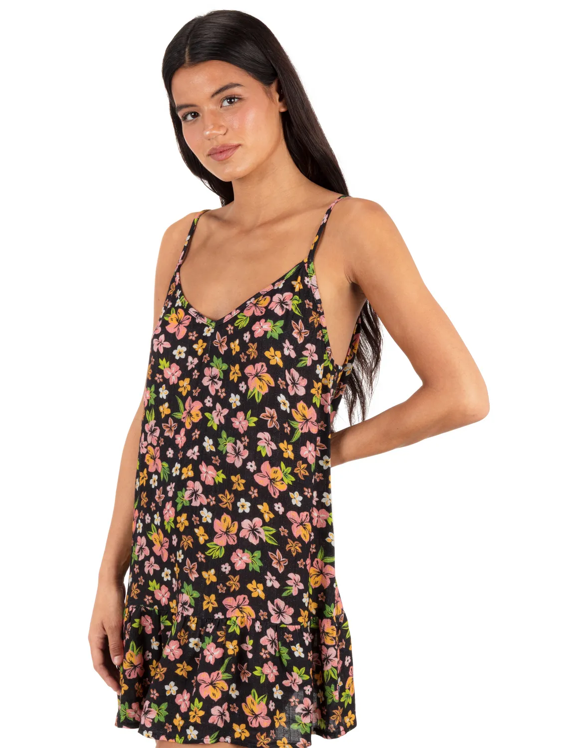 Hibiscus Dream V Neck Mini Dress sold by Hurley product image thumbnail 2