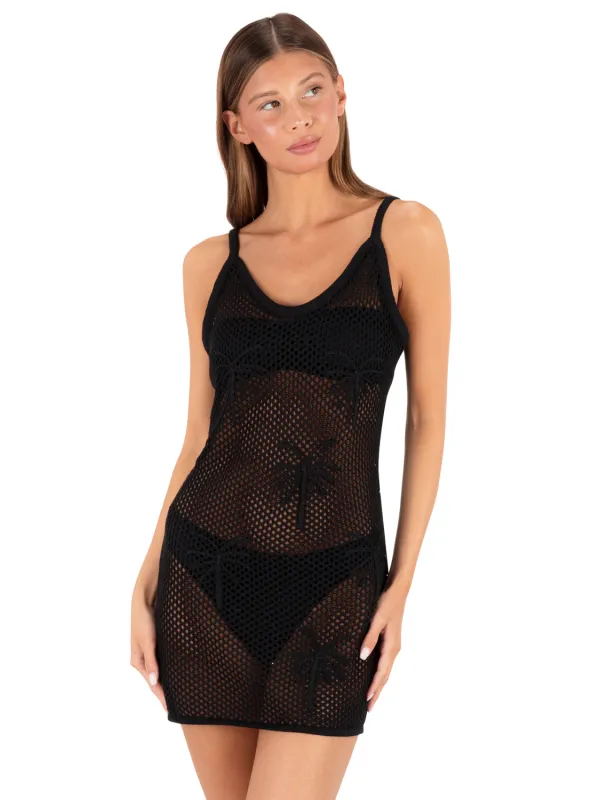 Embroidered Crochet Mini Dress sold by Hurley