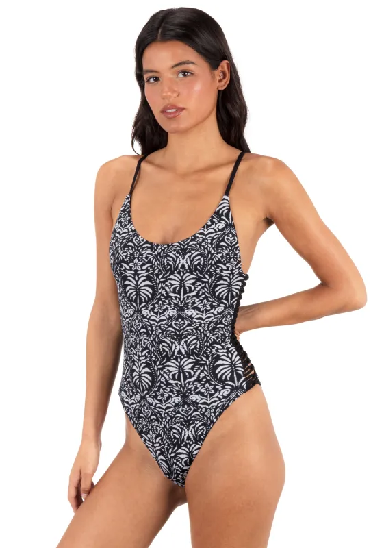 Ikat Palm Moderate One Piece made by Hurley