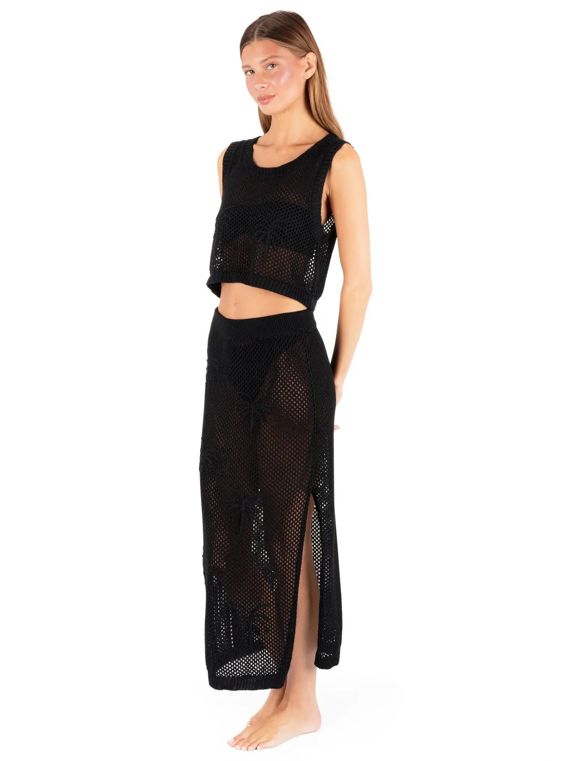 Embroidered Crochet Jacquard Tank sold by Hurley product image thumbnail 3