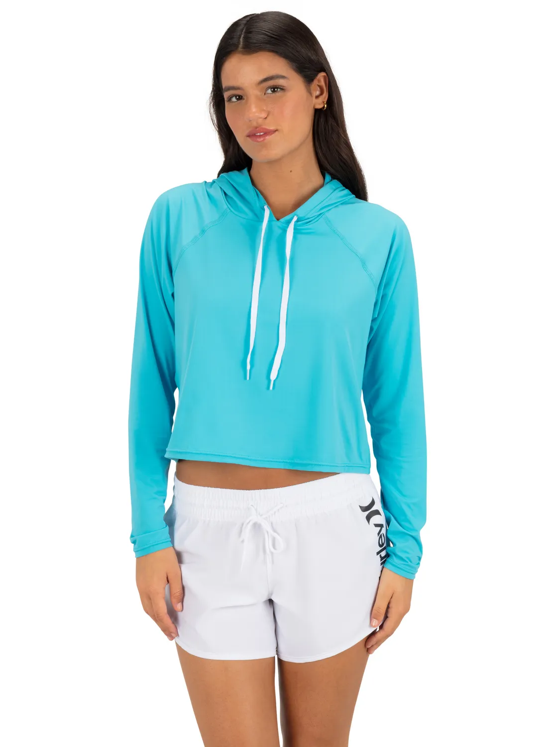 One & Only Solid Long Sleeve Hooded Rashguard sold by Hurley product image thumbnail 3