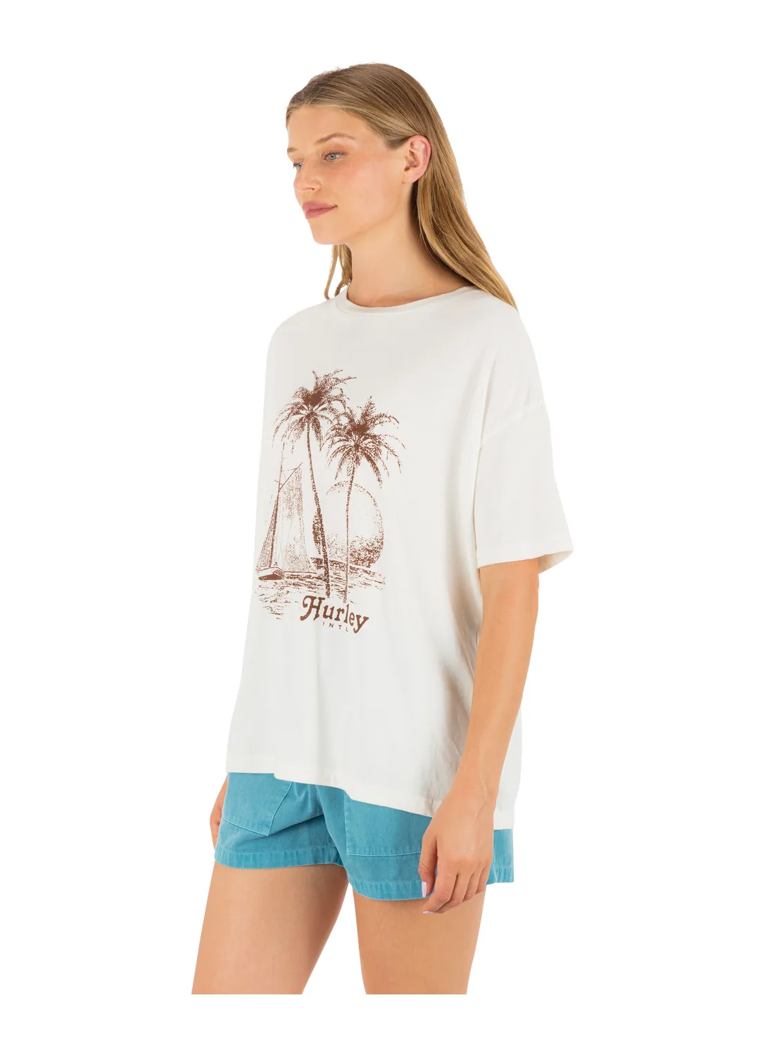 Fair Winds Boyfriend Tee sold by Hurley product image thumbnail 4