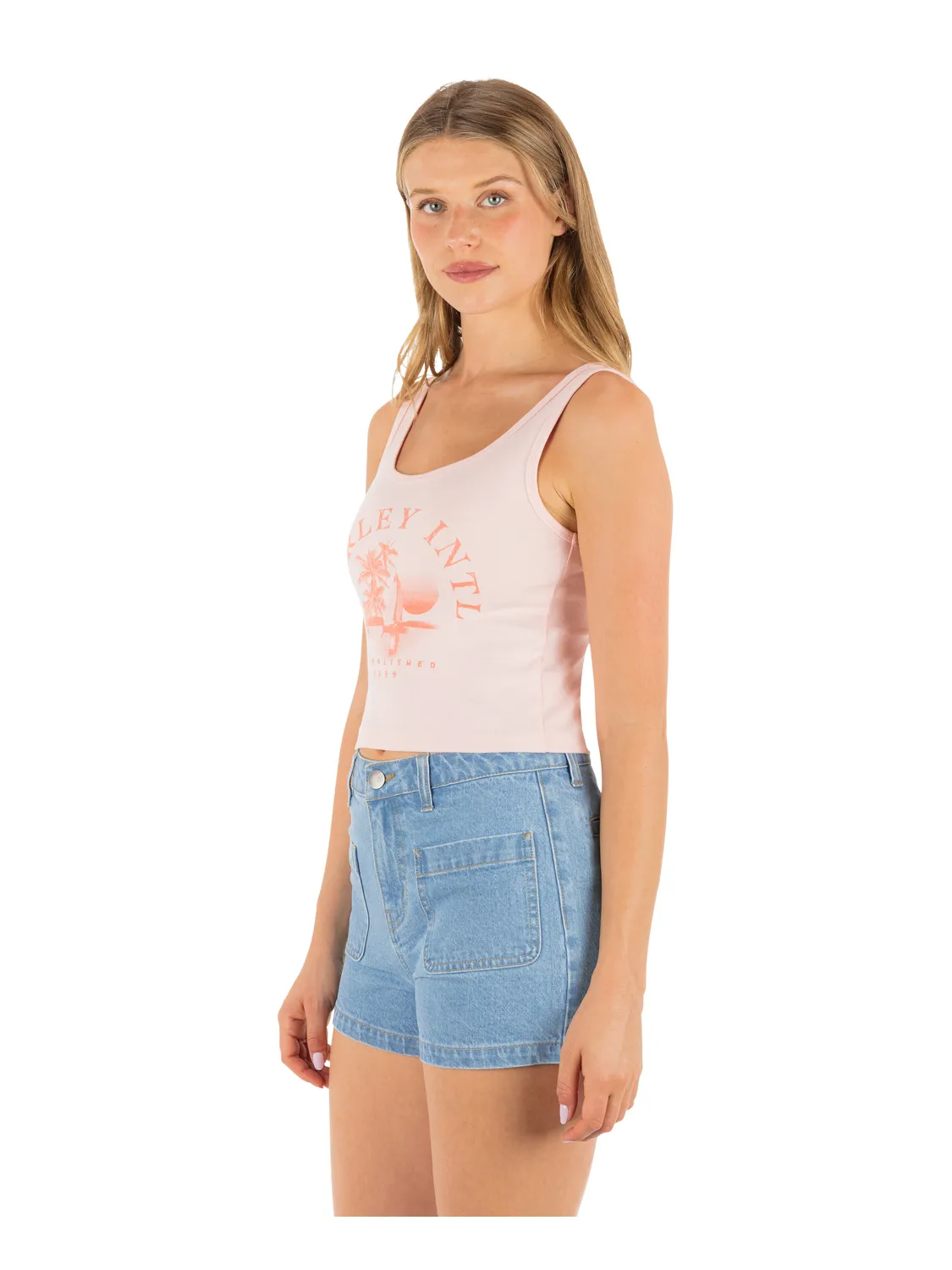 Seaside Scoop Crop Tank sold by Hurley product image thumbnail 3