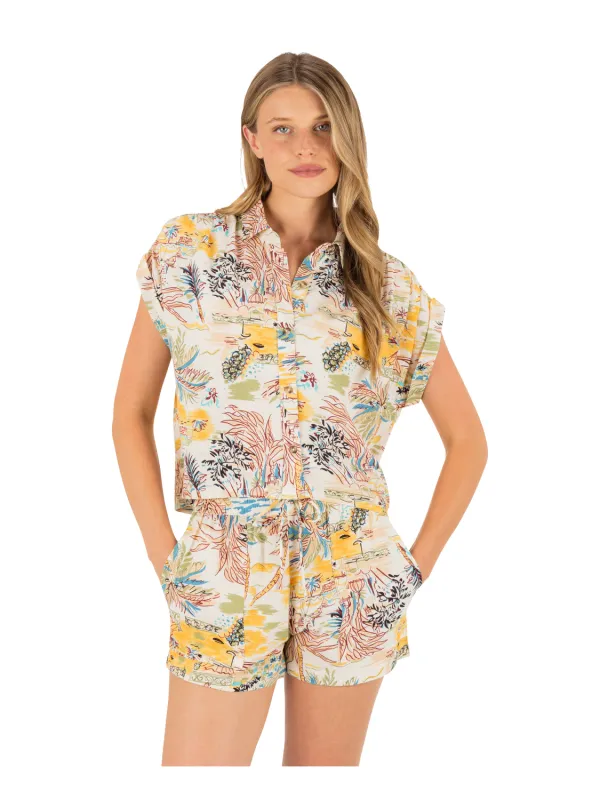 Safari Scenic Short Sleeve sold by Hurley