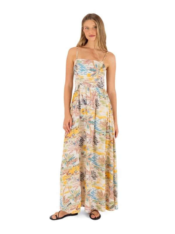 Safari Scenic Maxi Dress made by Hurley