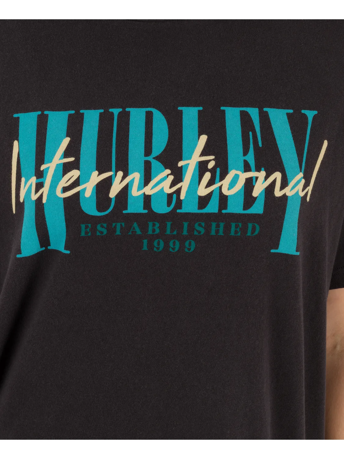 Surf Hooky Boxy Crop Tee sold by Hurley product image thumbnail 4