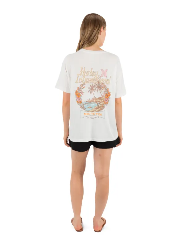 Tide Chaser Boyfriend Tee made by Hurley