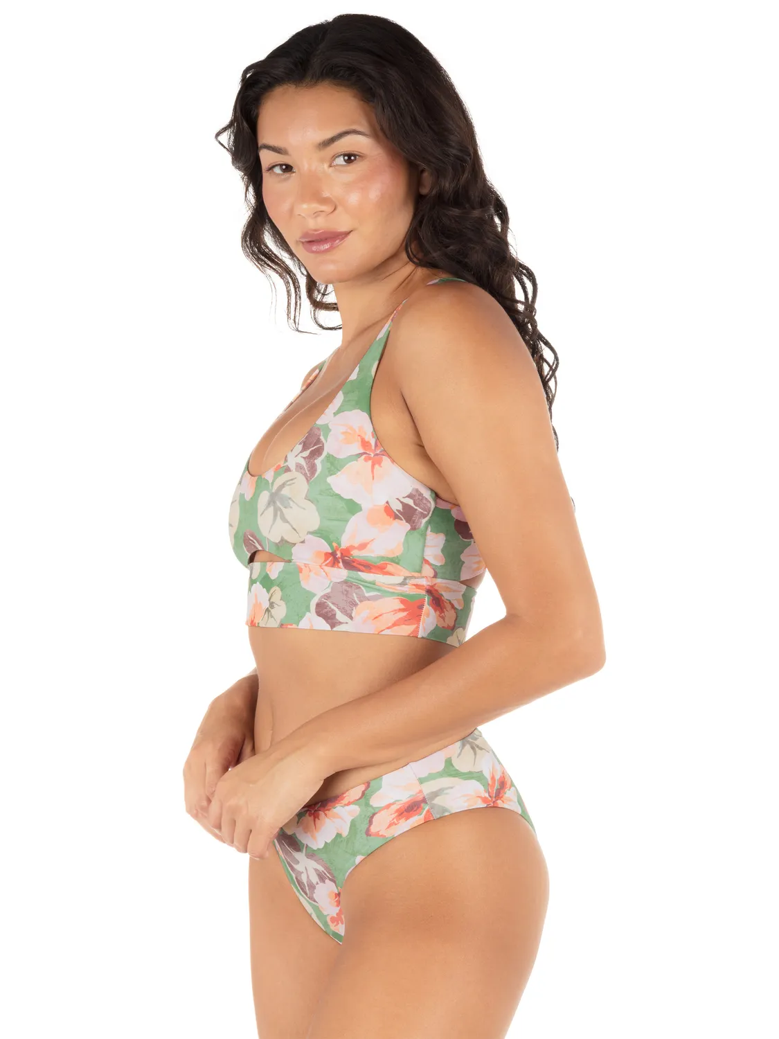 Gingko Cloud Max Longline Bralette sold by Hurley product image thumbnail 5