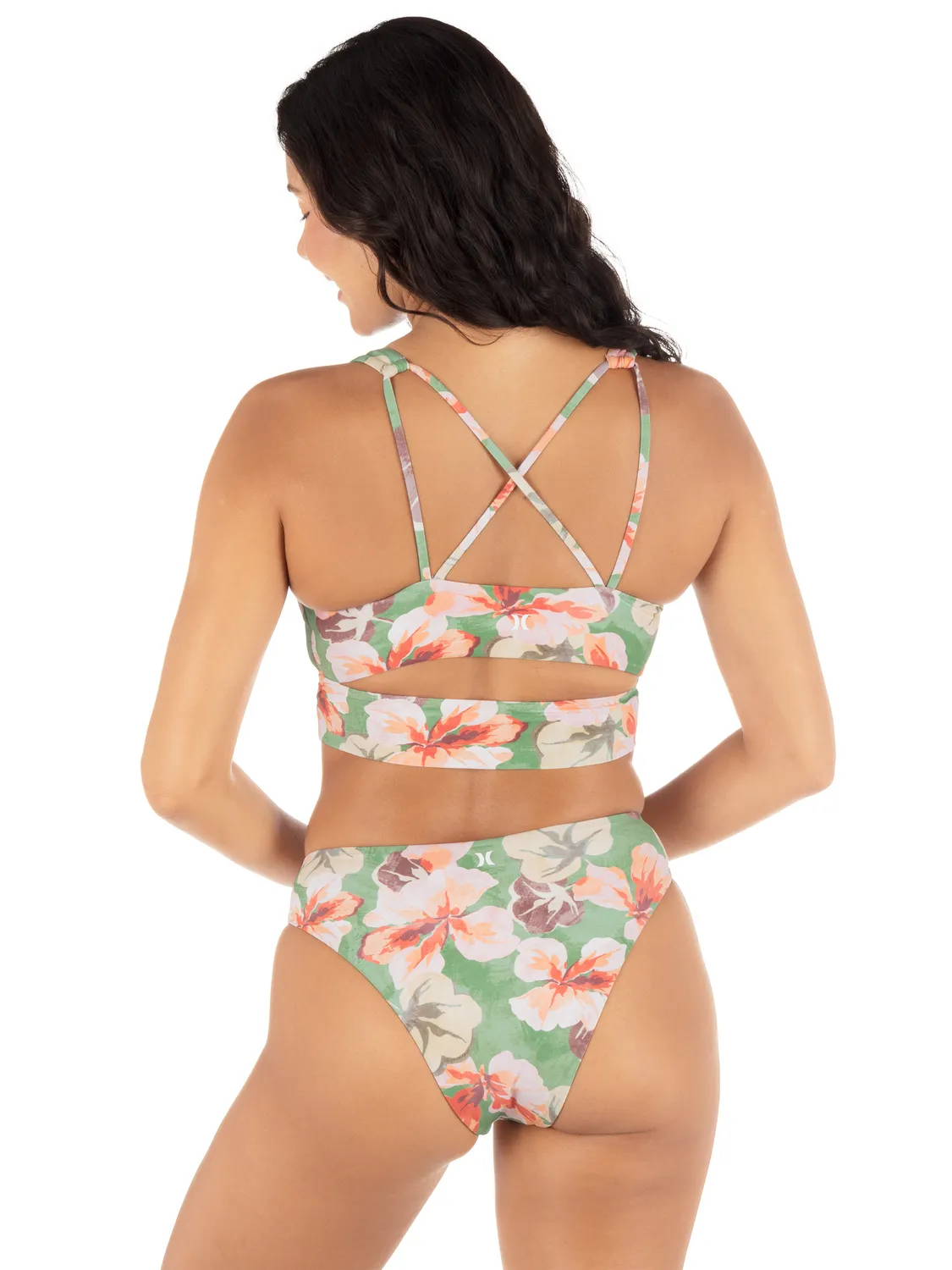 Gingko Cloud Max Longline Bralette sold by Hurley product image thumbnail 4