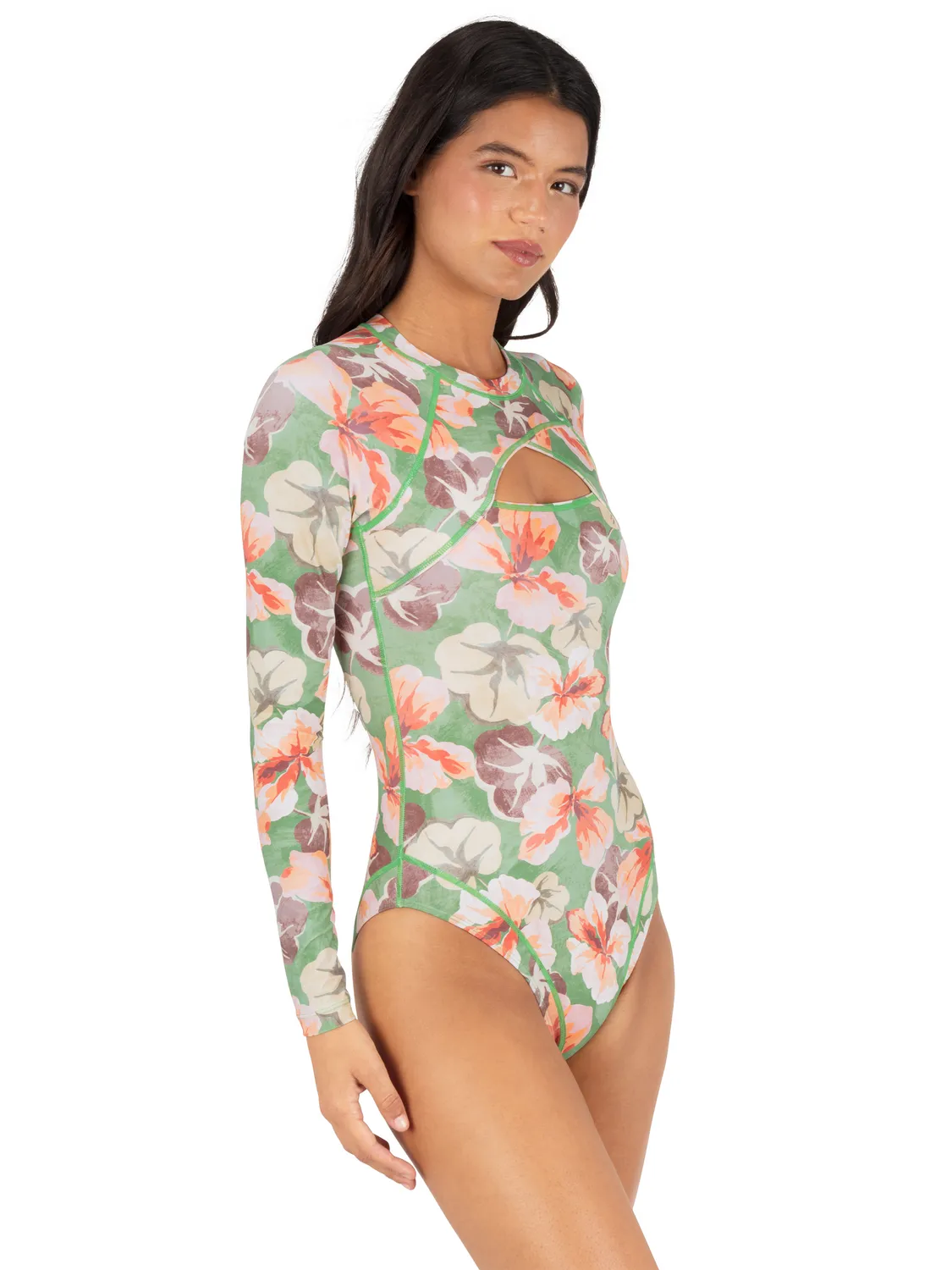 Gingko Cloud Max Cross Yoke Moderate Surfsuit sold by Hurley product image thumbnail 4