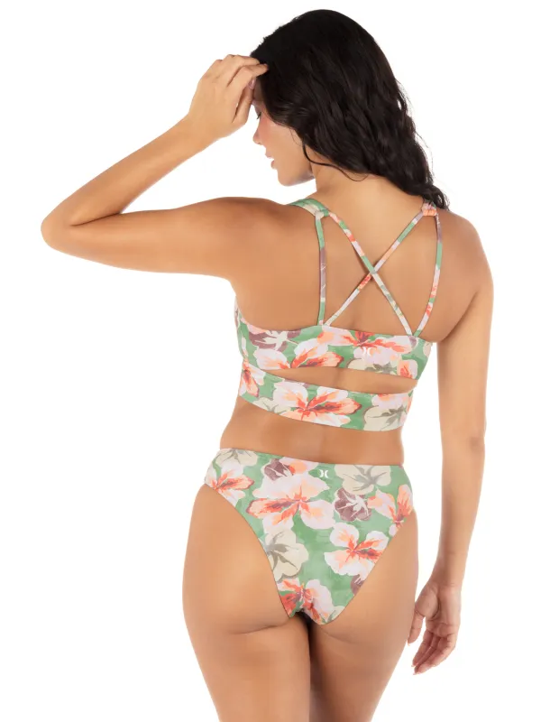 Gingko Cloud Max Mid Rise Cheeky Bottom made by Hurley