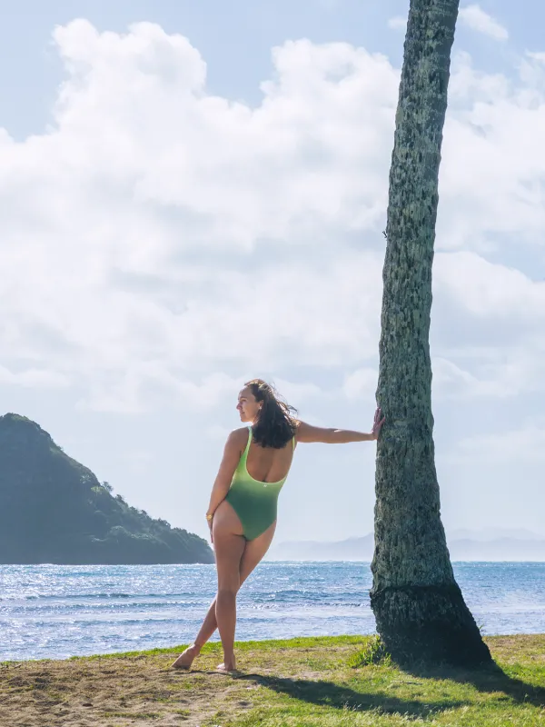 Ombre Scrunch Moderate One Piece made by Hurley