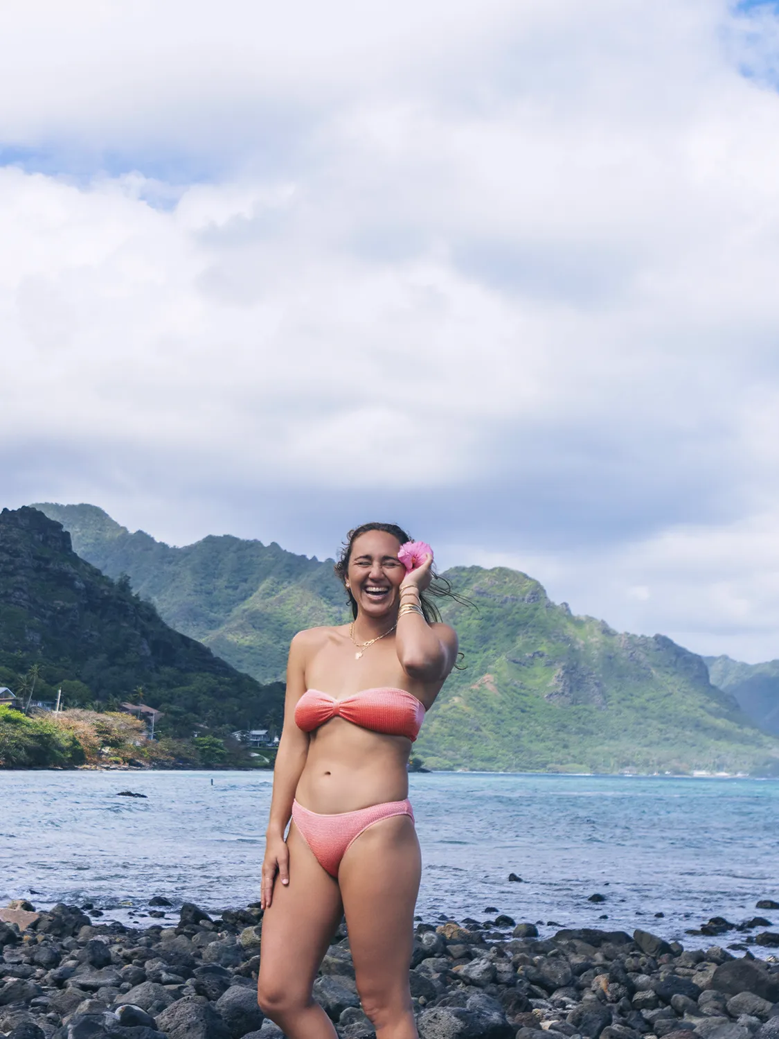 Ombre Scrunch Bandeau sold by Hurley