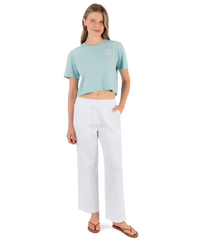 Quadrant Boxy Crop Tee made by Hurley