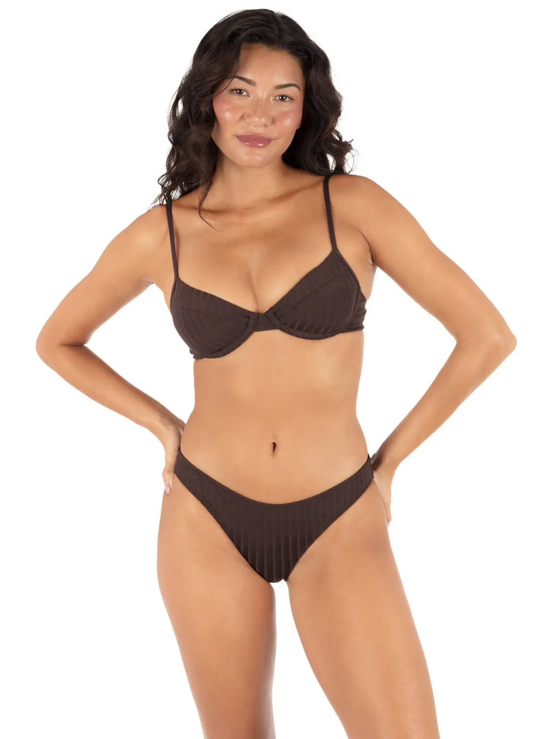 Wide Rib Solid Underwire Top sold by Hurley product image thumbnail 3