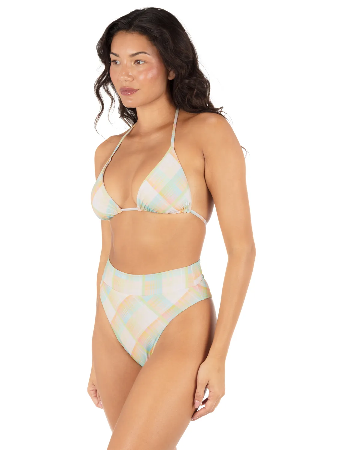 Vacay Plaid Classic Triangle Top sold by Hurley product image thumbnail 3