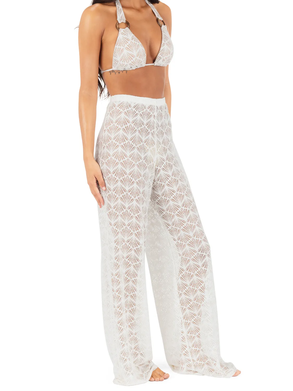 Shell Crochet Beach Pant sold by Hurley