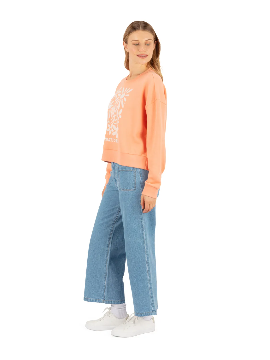 Flourish Boxy Crew sold by Hurley product image thumbnail 3