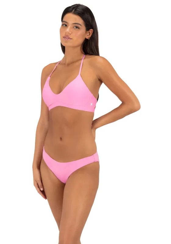 Solid Adjustable Bikini Top made by Hurley