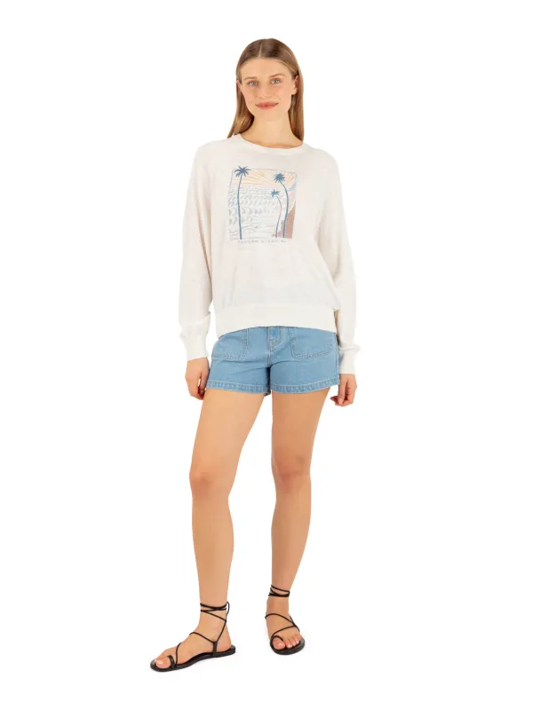 Palm Cove Sweater made by Hurley