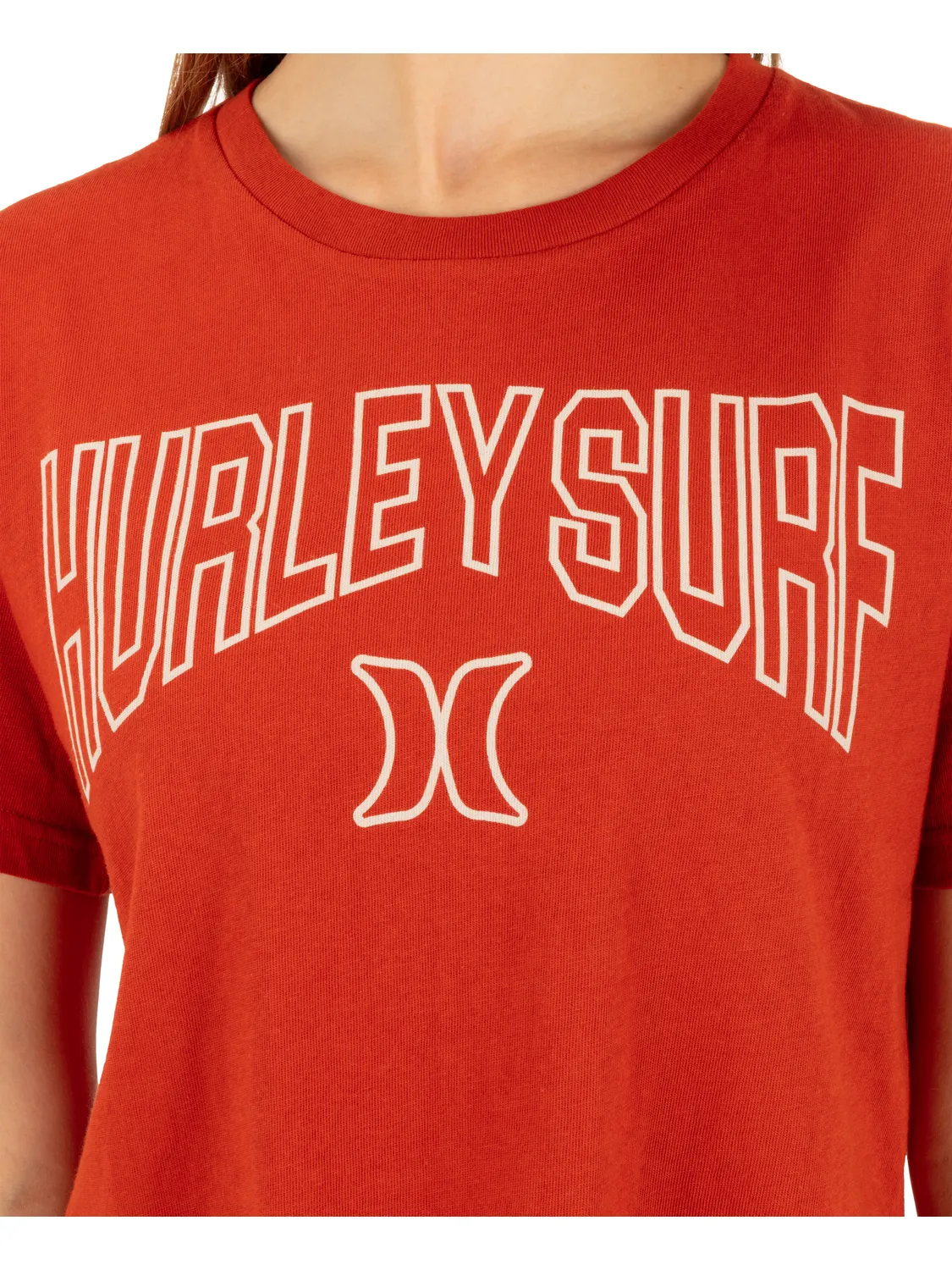Collegiate Boxy Crop Tee sold by Hurley product image thumbnail 3