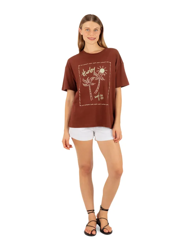 Vintage Postcard Boyfriend Tee made by Hurley