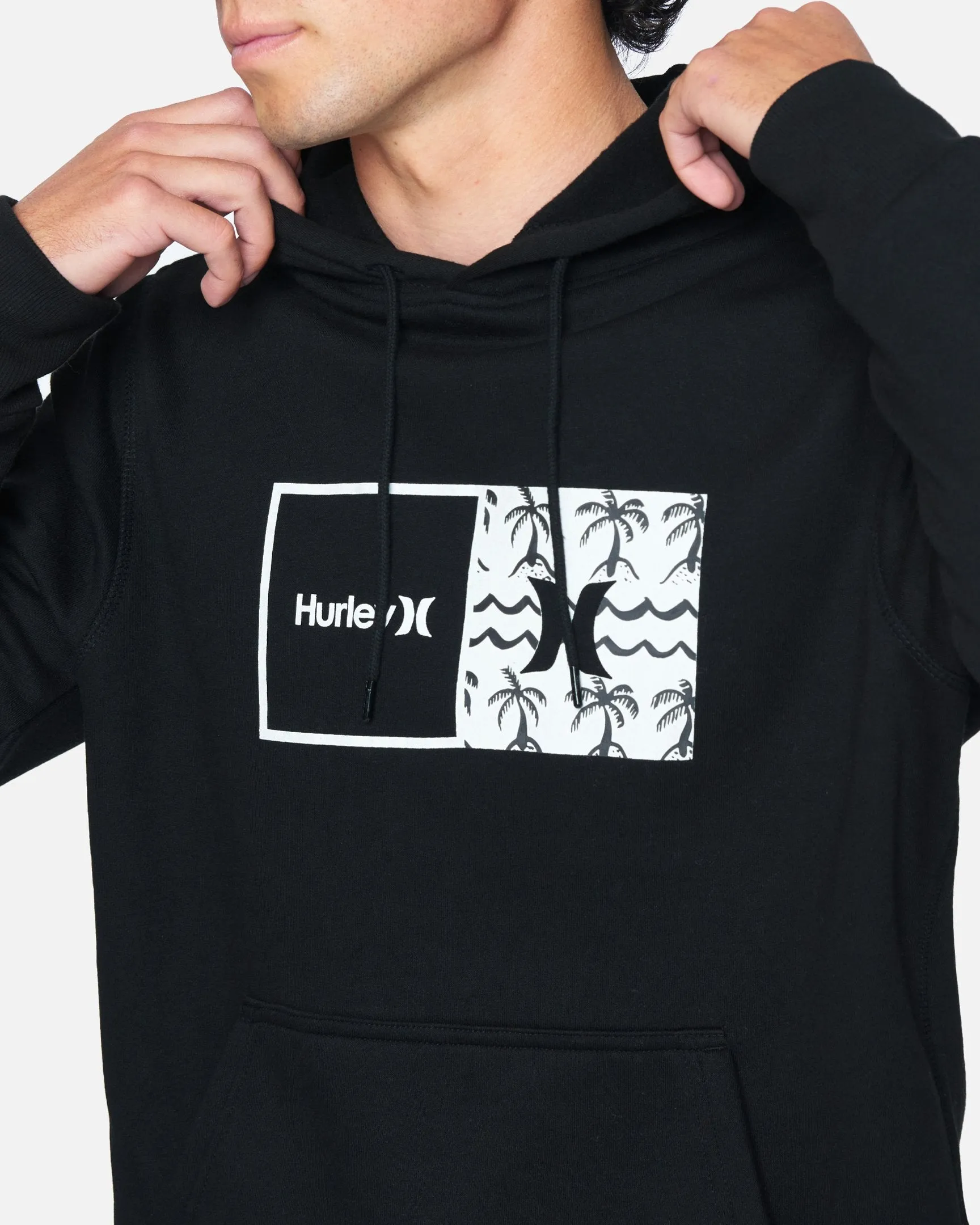 Natural Fleece Pullover Hoodie sold by Hurley product image thumbnail 5