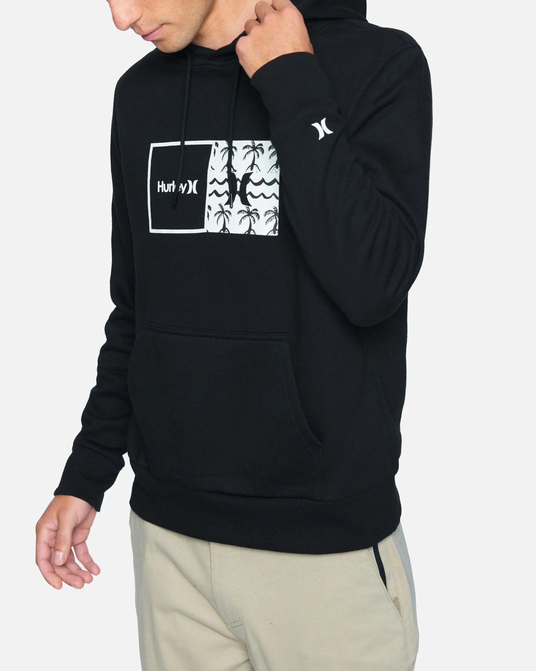 Natural Fleece Pullover Hoodie sold by Hurley product image thumbnail 3