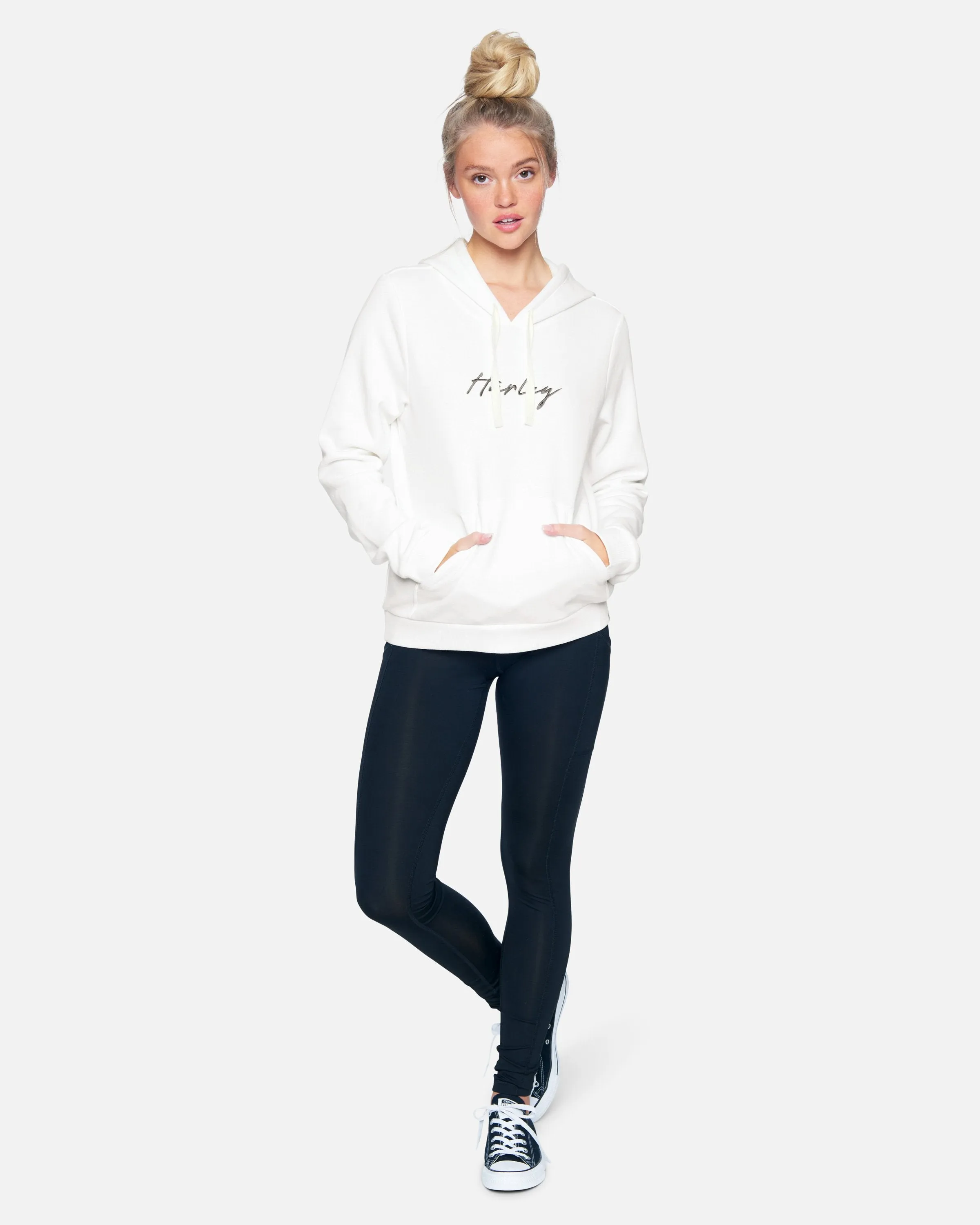 Billie Script Perf Fleece Po sold by Hurley product image thumbnail 4