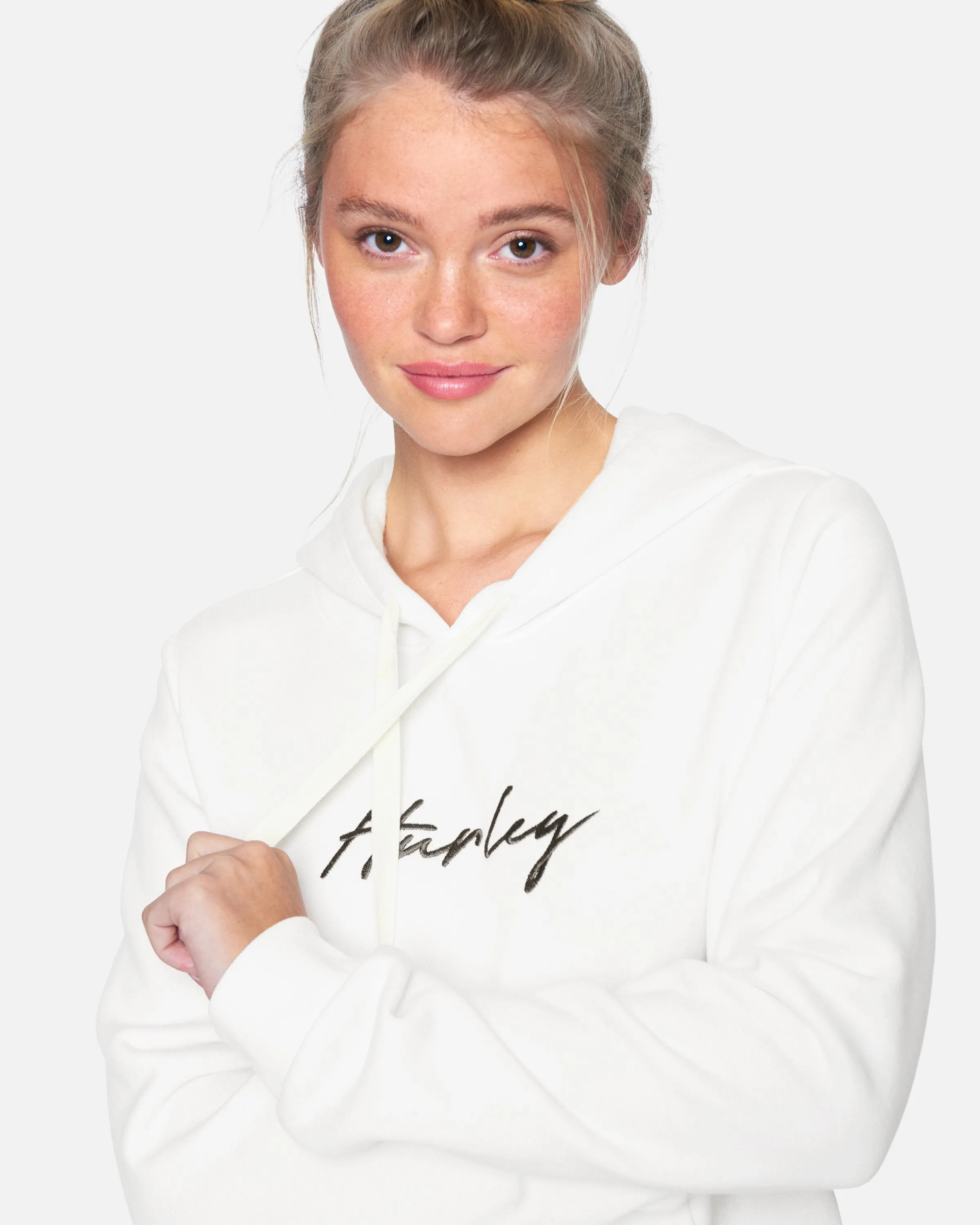 Billie Script Perf Fleece Po sold by Hurley product image thumbnail 5